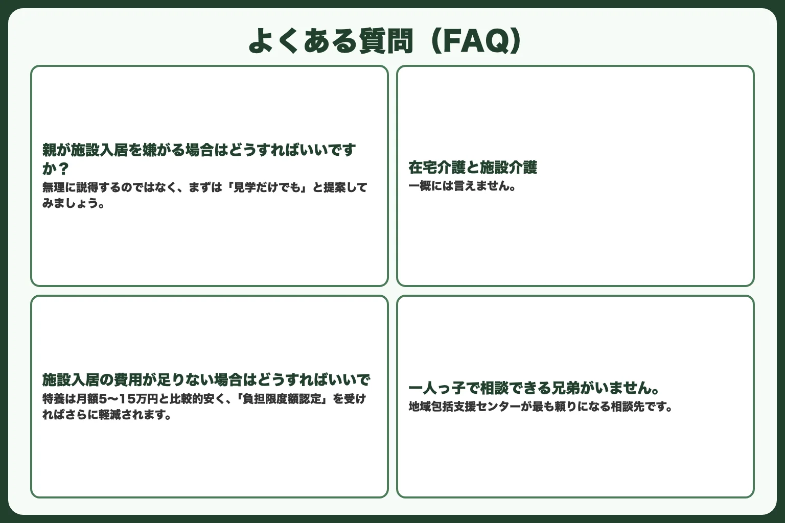 よくある質問（FAQ）